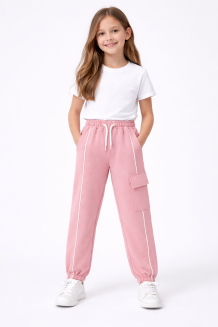 Spodnie dresowe dziewczęce r. 104-152/model 7446/kolory - 7