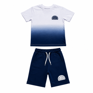 Komplet chłopięcy T-shirt + spodenki BORN TO SKATE/ r. 116 - 164/ model 7482/ kolory - 3
